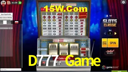 Sistemas de Segurança D777 Game